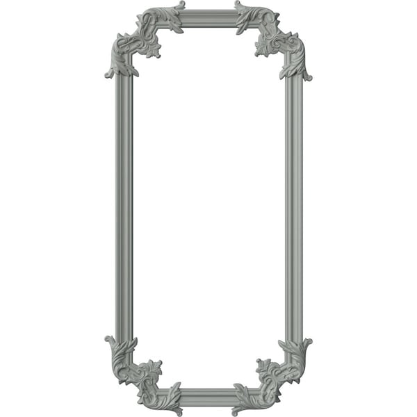 Ekena Millwork 24-in. W x 48-in. H Oxford Panel Moulding Kit Single Panel PMLKOXS24X48A - main